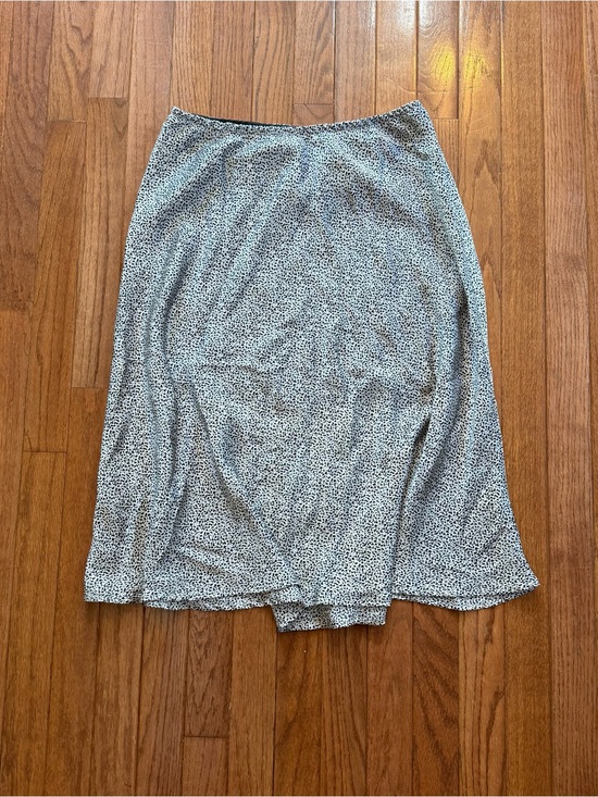 Sienna Sky Dresses & Skirts - Sienna Sky Black and White Micro Dot Midi Skirt